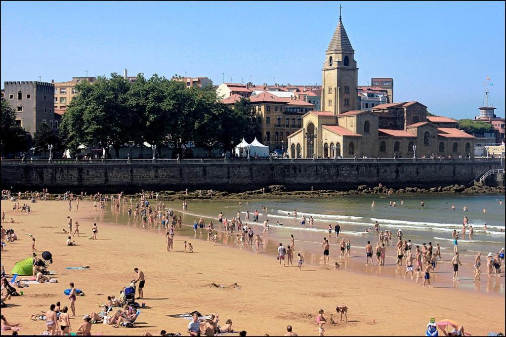 Апартаменты Centro Gijon Cabrales 31 Экстерьер фото